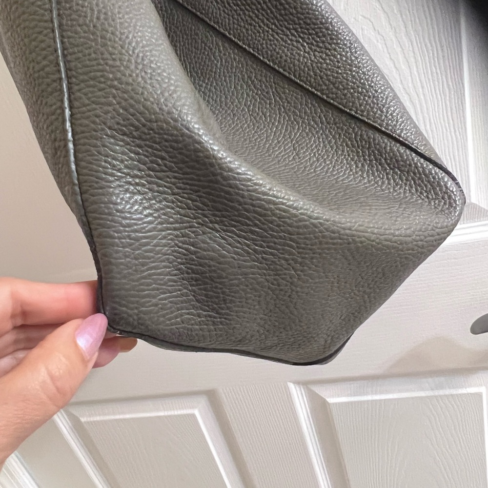 Kurt Geiger The Violet unstructured pebble gray leather large tote - Picture 9 of 11